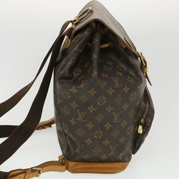 LOUIS VUITTON Monogram Montsouris GM Backpack - Picture 4 of 15